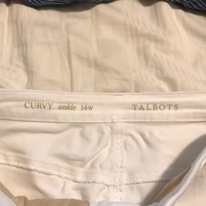 White Jeans- Talbots
